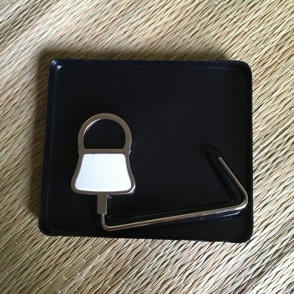 💖4/$25 Purse Holder - Silver Metal - Picture 4 of 7